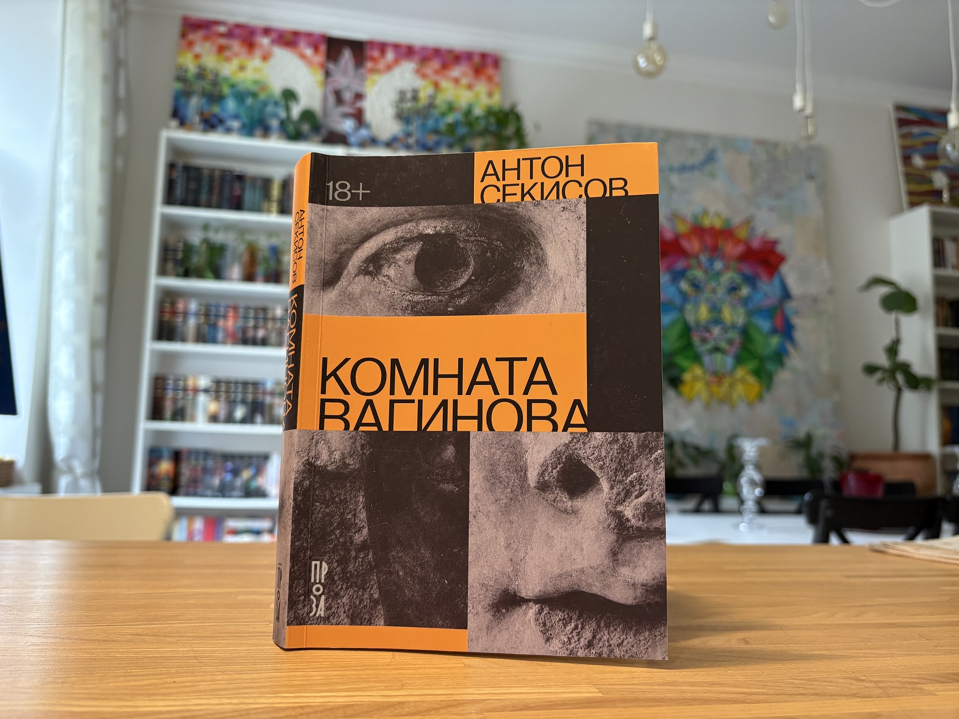 Книга апреля — «Комната Вагинова» Антона Секисова